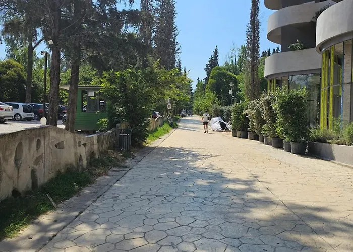 아파트 Parkside - Air Albania View 티라나